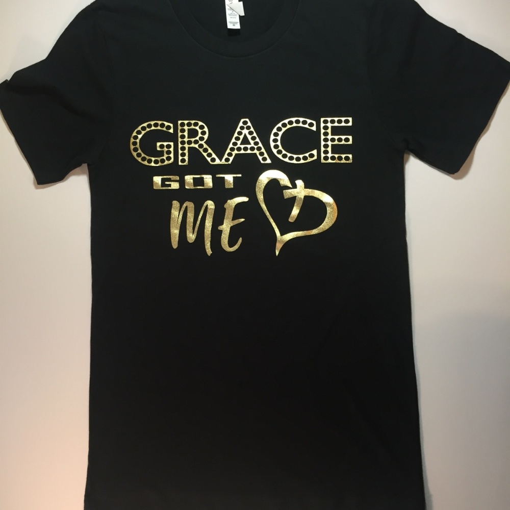 Grace Got Me (Gold Metallic)